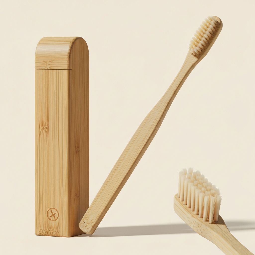 Bamboo Toothbrush Set